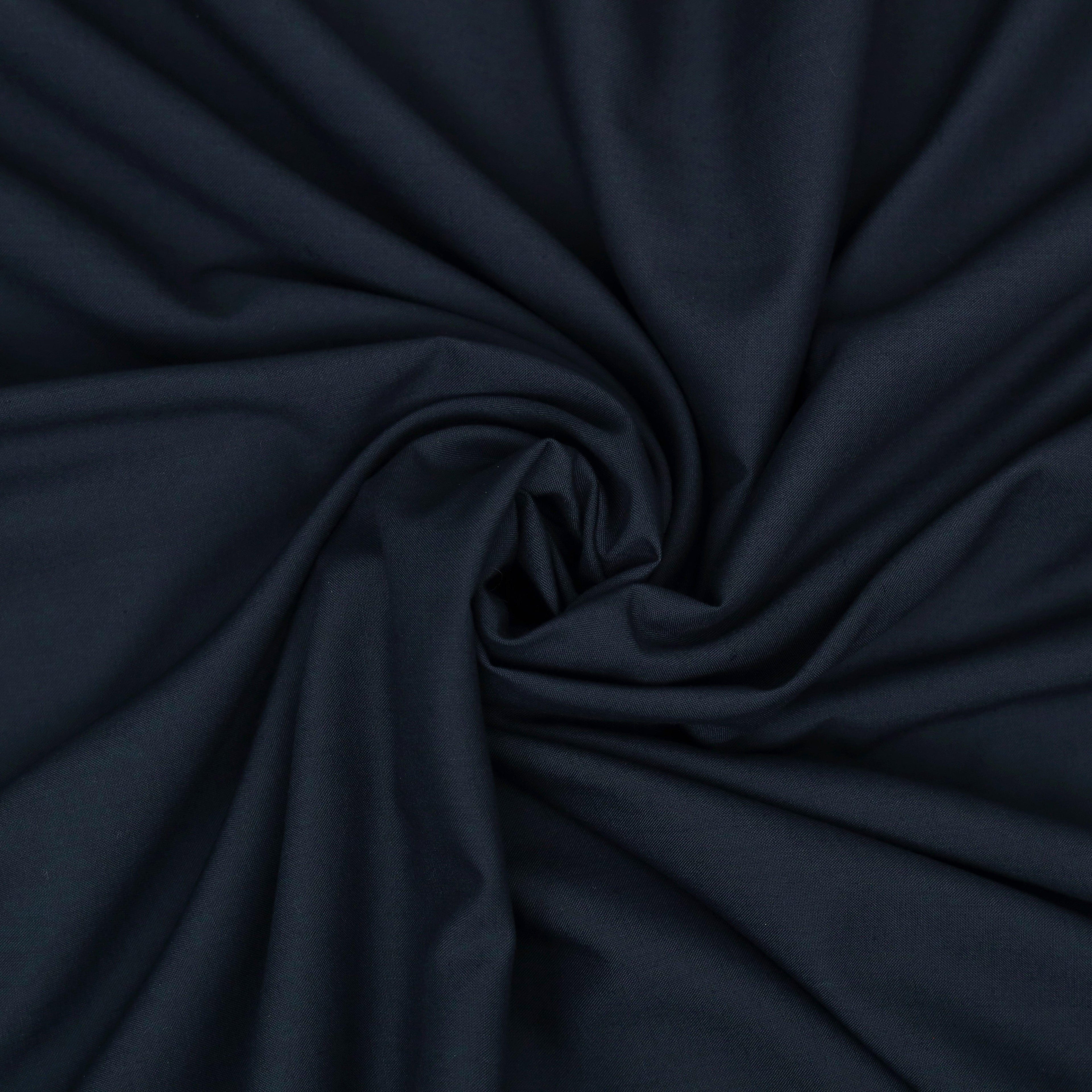 Premium Wash & Wear Suit - Navy blue - Nawab Din