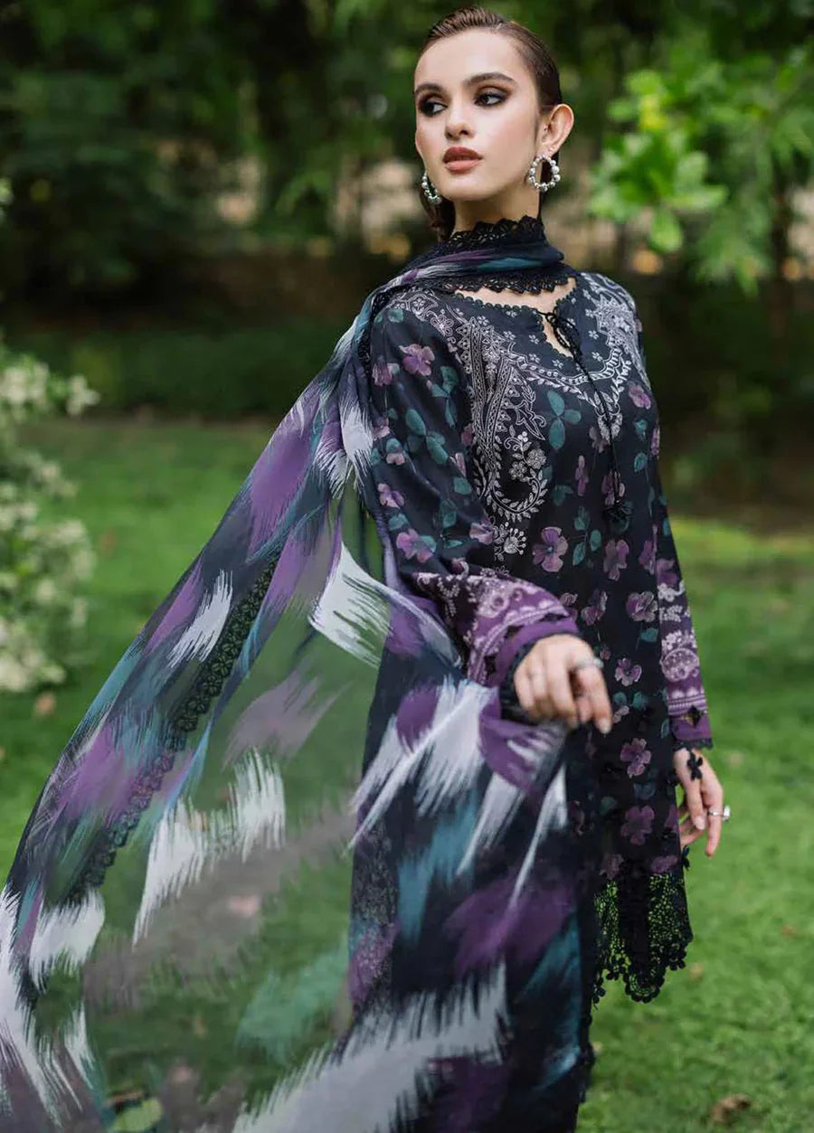 BQ 32-3 Piece Unstitched Digital Printed Khaddar Suit