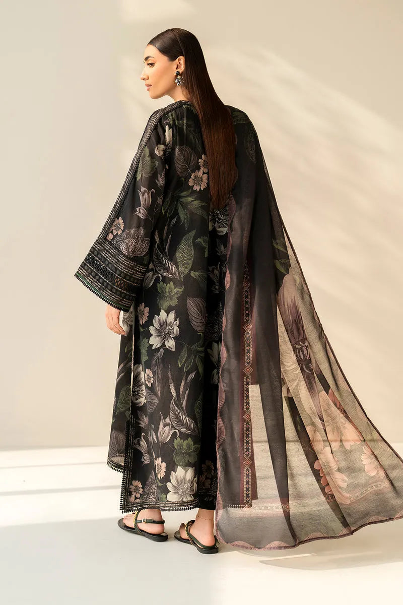 BQ 33-3 Piece Unstitched Digital Printed Khaddar Suit