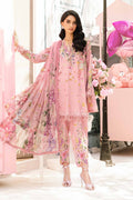 MB 512A-3Pc Digital Printed Lawn Shirt with Printed Chifoon Dupatta