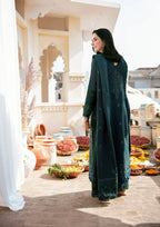 MB 935-3 Piece Unstitched Fully Embroidered Dhanak Suit