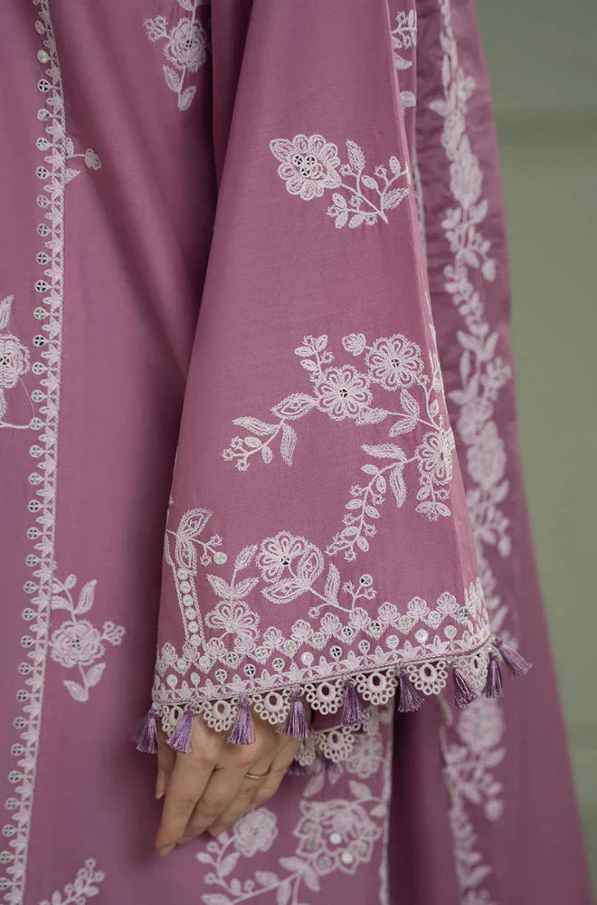 CS 900-3 Piece Unstitched Fully Embroidered Dhanak Suit