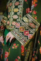 Aneelas Luxury Silk 3 Piece Embroidered Suit