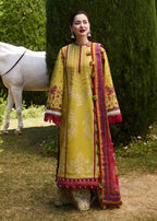 HR 110-3 Piece Unstitched Fully Embroidered Dhanak Suit