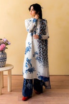 CO 488-3Pc Digital Printed Lawn Shirt with Printed Dupatta