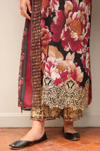 BQ 39-3 Piece Unstitched Digital Printed Khaddar Suit