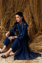 SP 985-3 Piece Unstitched Fully Embroidered Dhanak Suit
