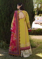 HR 110-3 Piece Unstitched Fully Embroidered Dhanak Suit