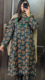 2 Piece - Printed Light Khaddar Stitched Suit