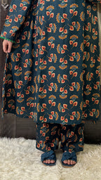 2 Piece - Printed Light Khaddar Stitched Suit