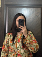 2 Piece - Printed Light Khaddar Stitched Suit