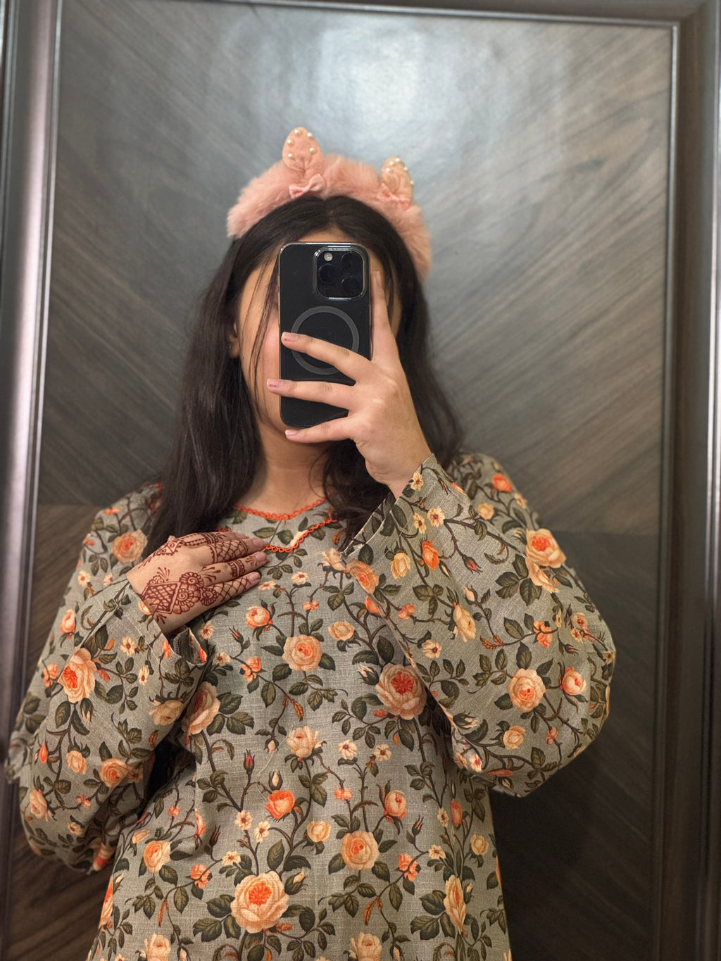 2 Piece - Printed Light Khaddar Stitched Suit