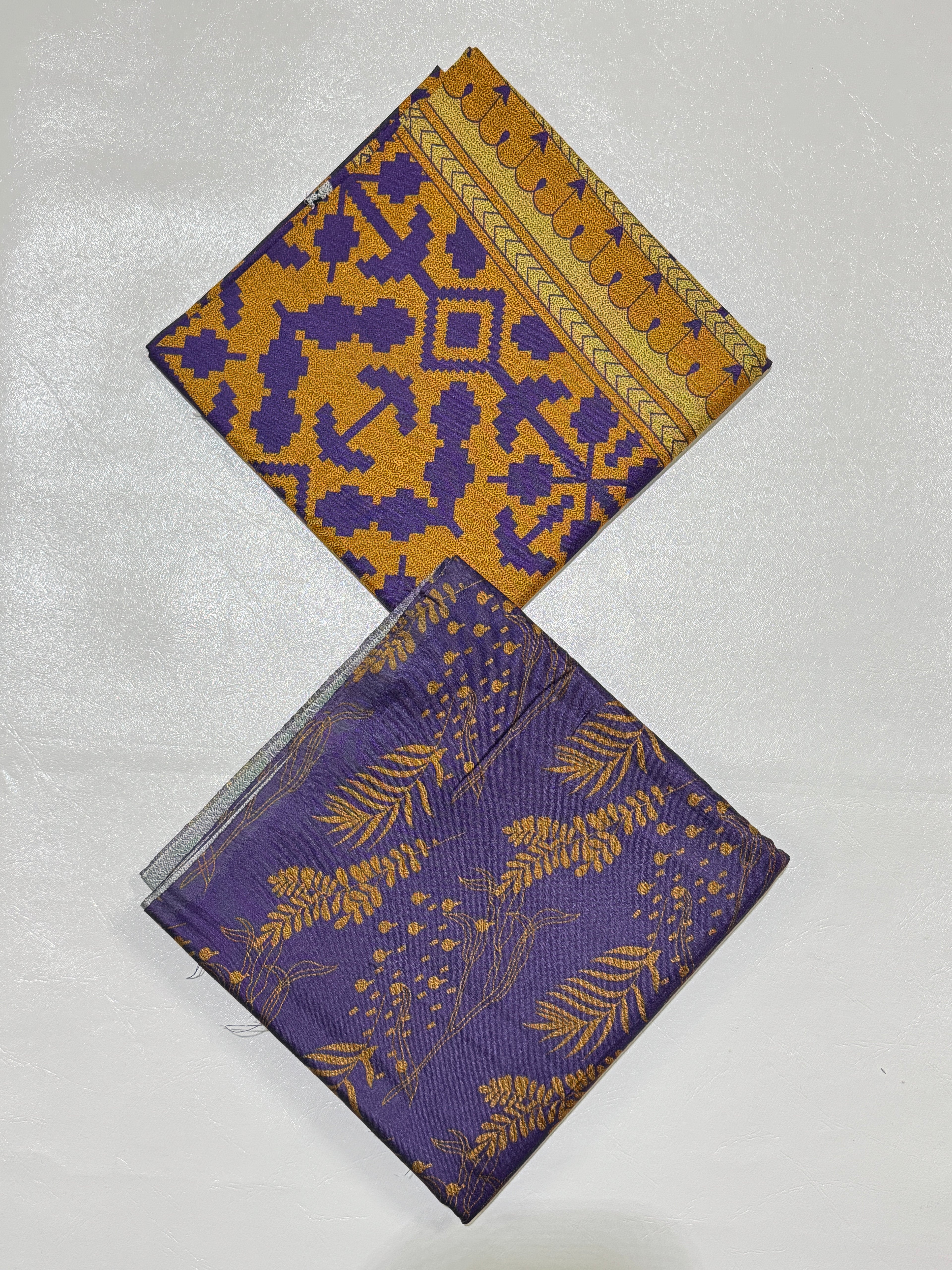 Bin Saeed Dhanak 3 Pc Suit