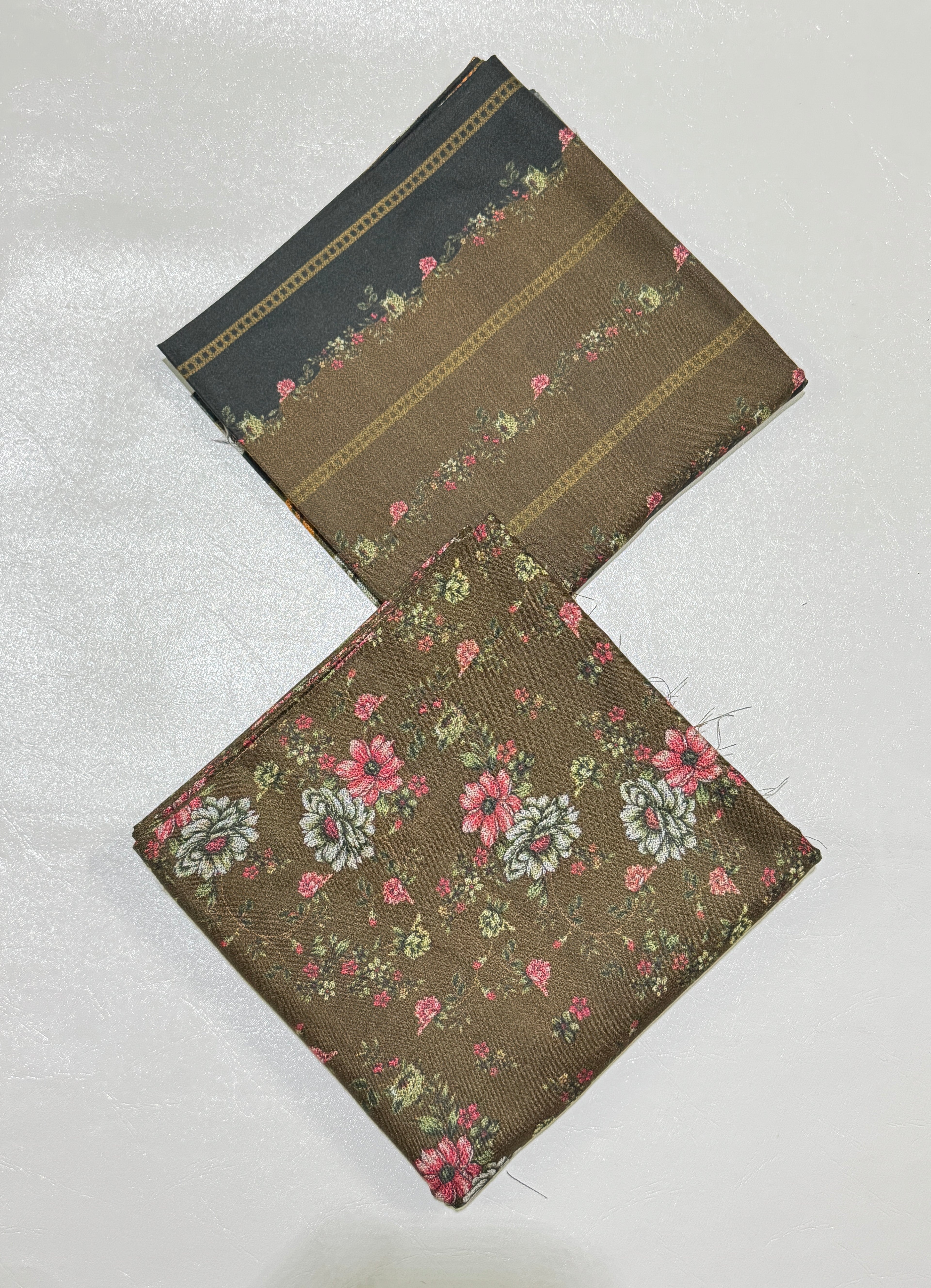 Bin Saeed Dhanak 3 Pc Suit