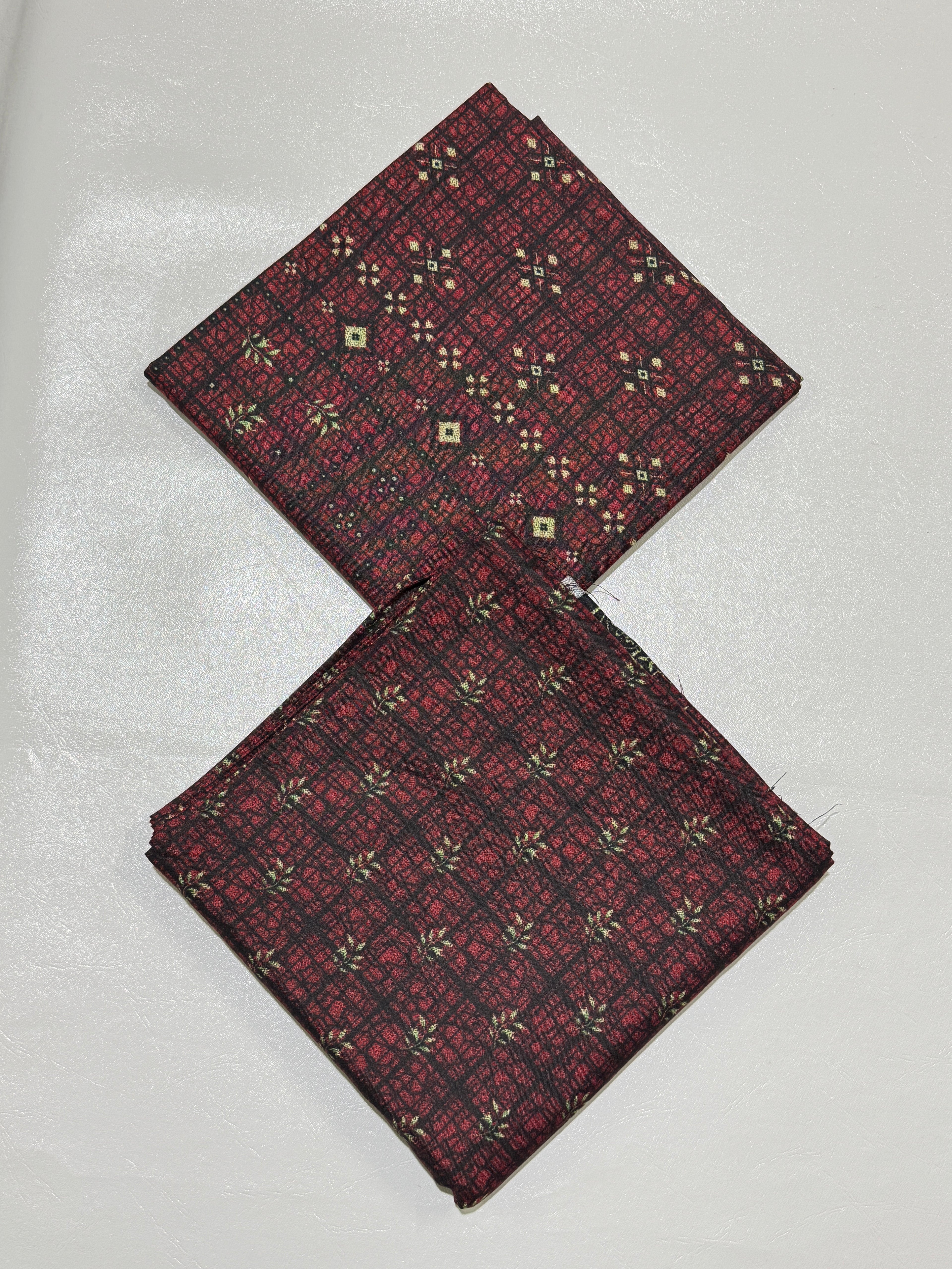 Bin Saeed Dhanak 3 Pc Suit