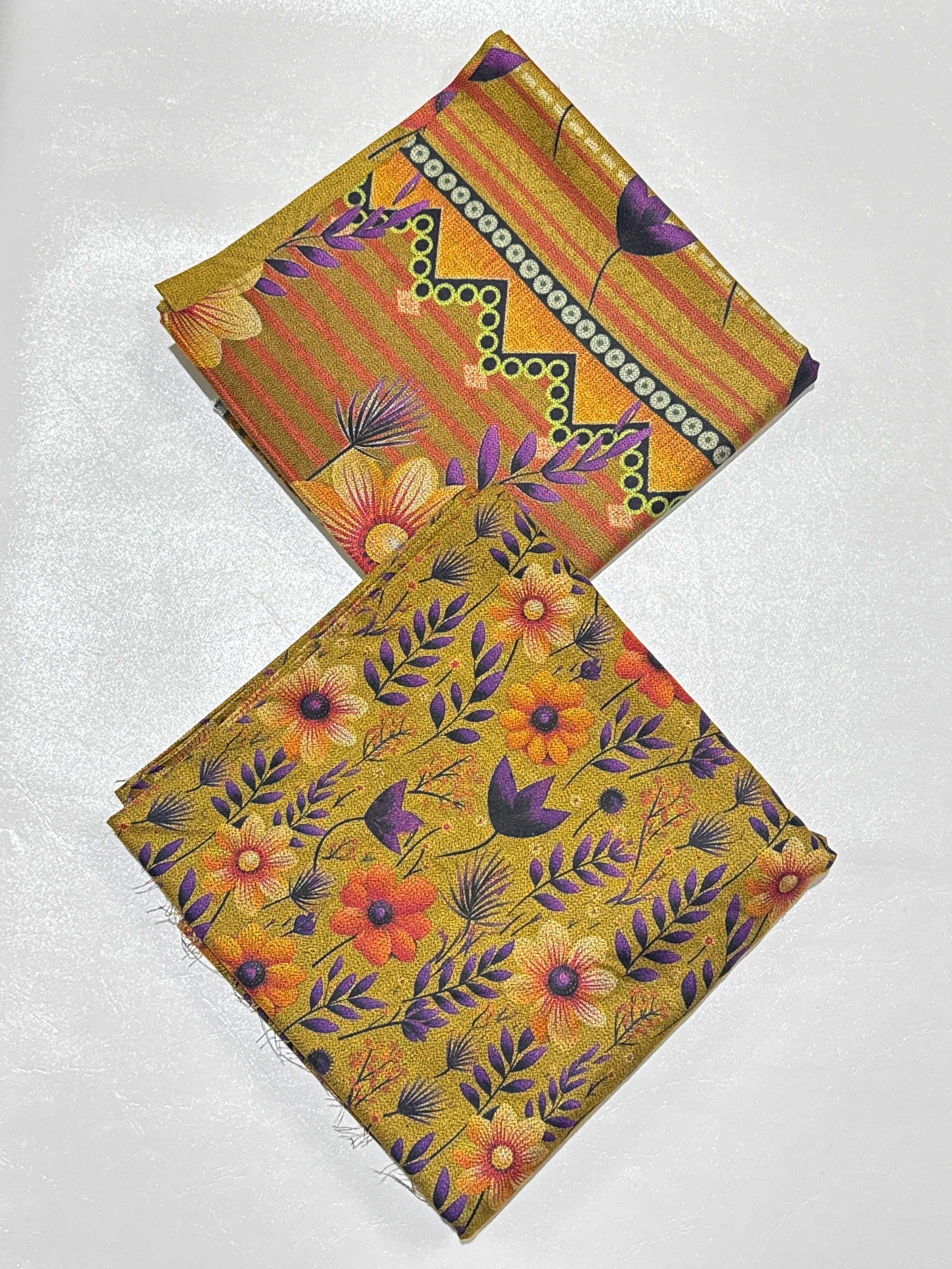 Bin Saeed Dhanak 3 Pc Suit