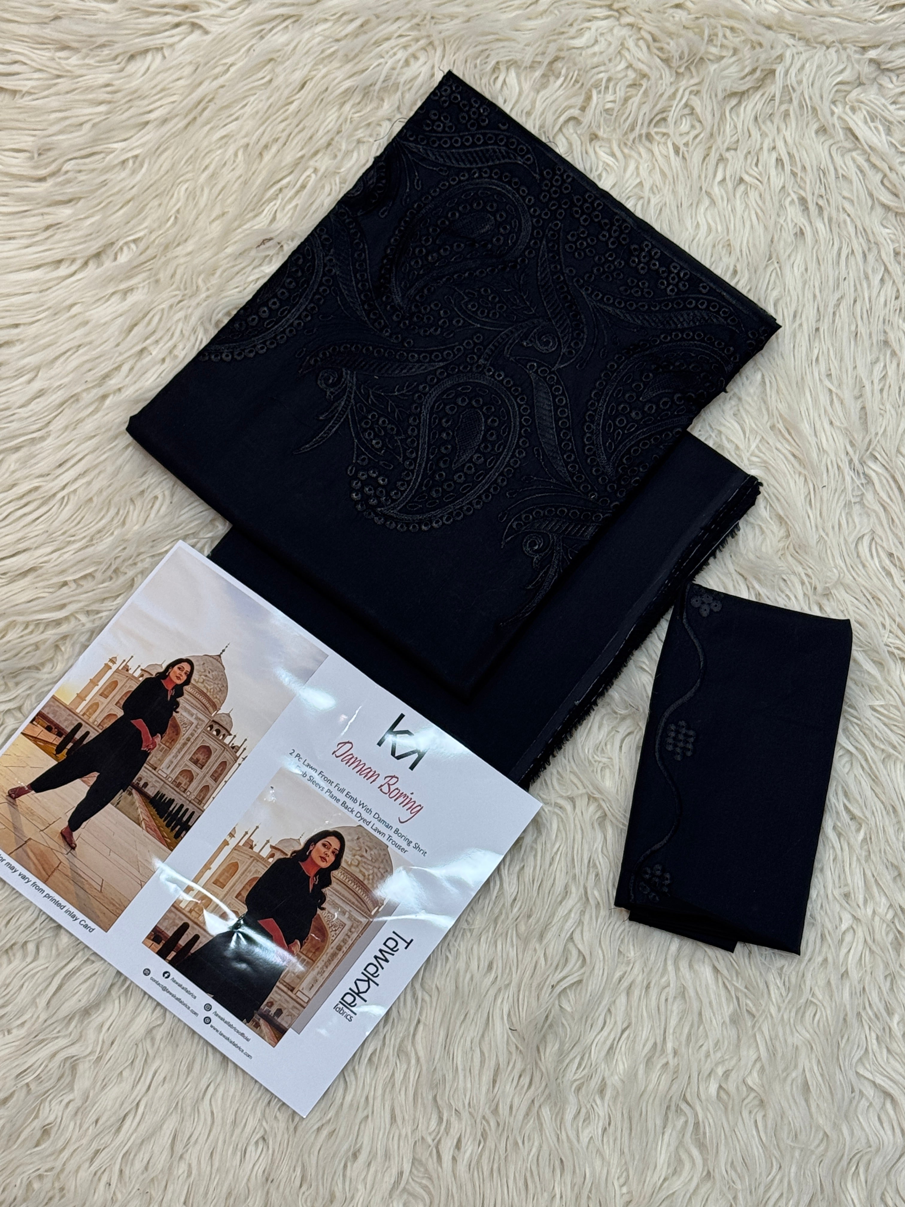 Tawakkal 2Pc Lawn Embroidered Suit