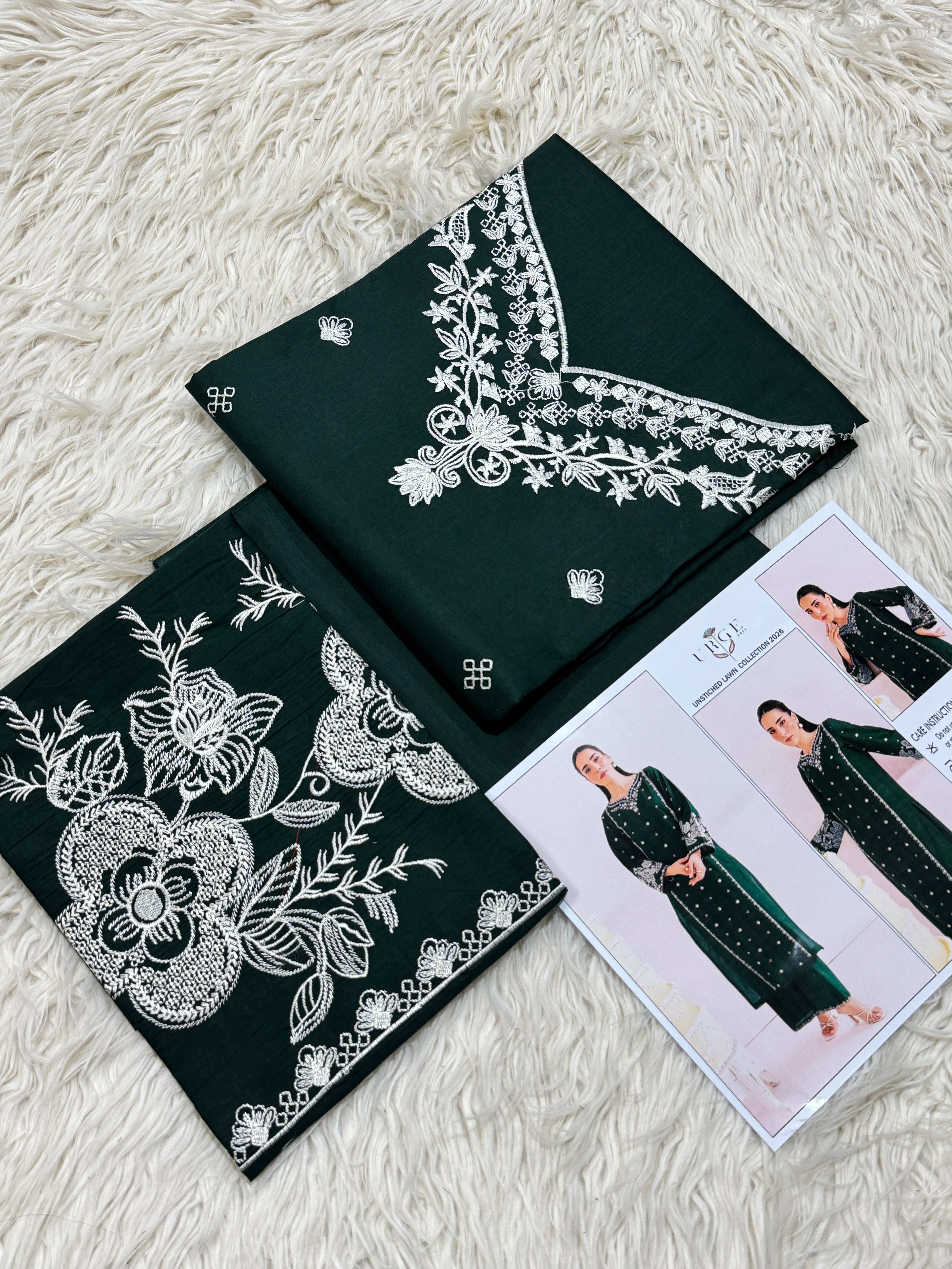 Urge 2 PC Lawn Embroidered Suit