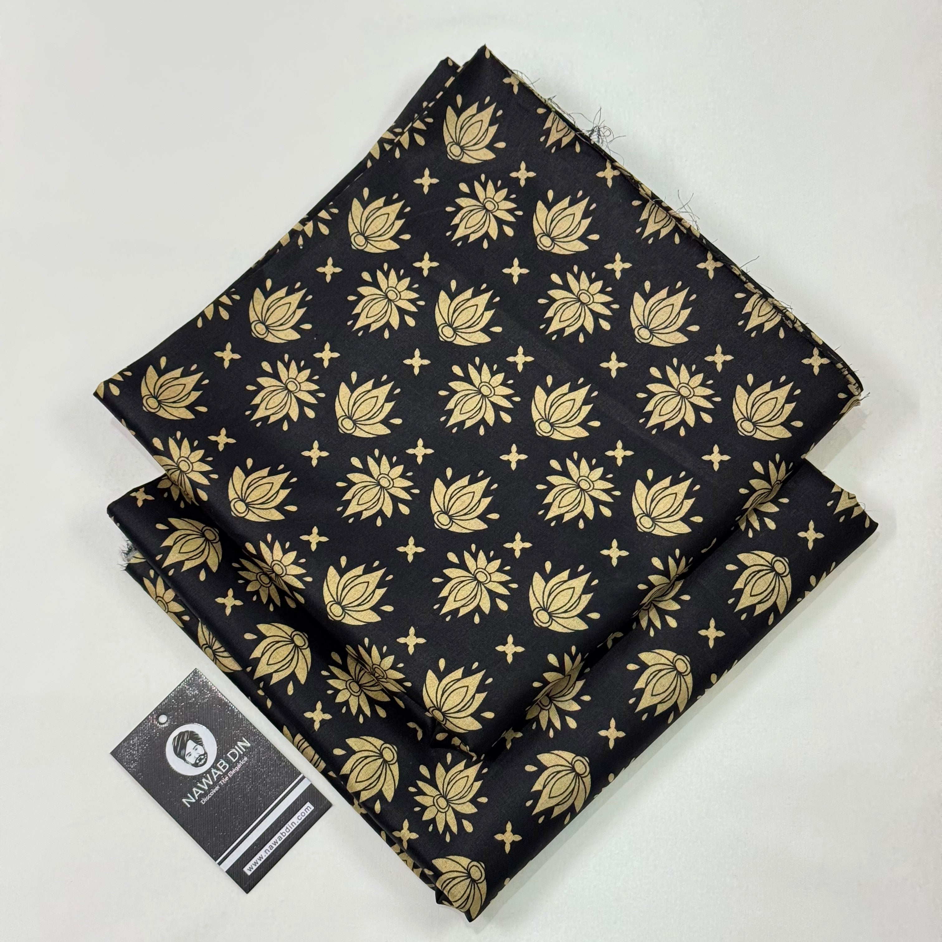 2 Pc Lawn All Over Print - Nawab Din