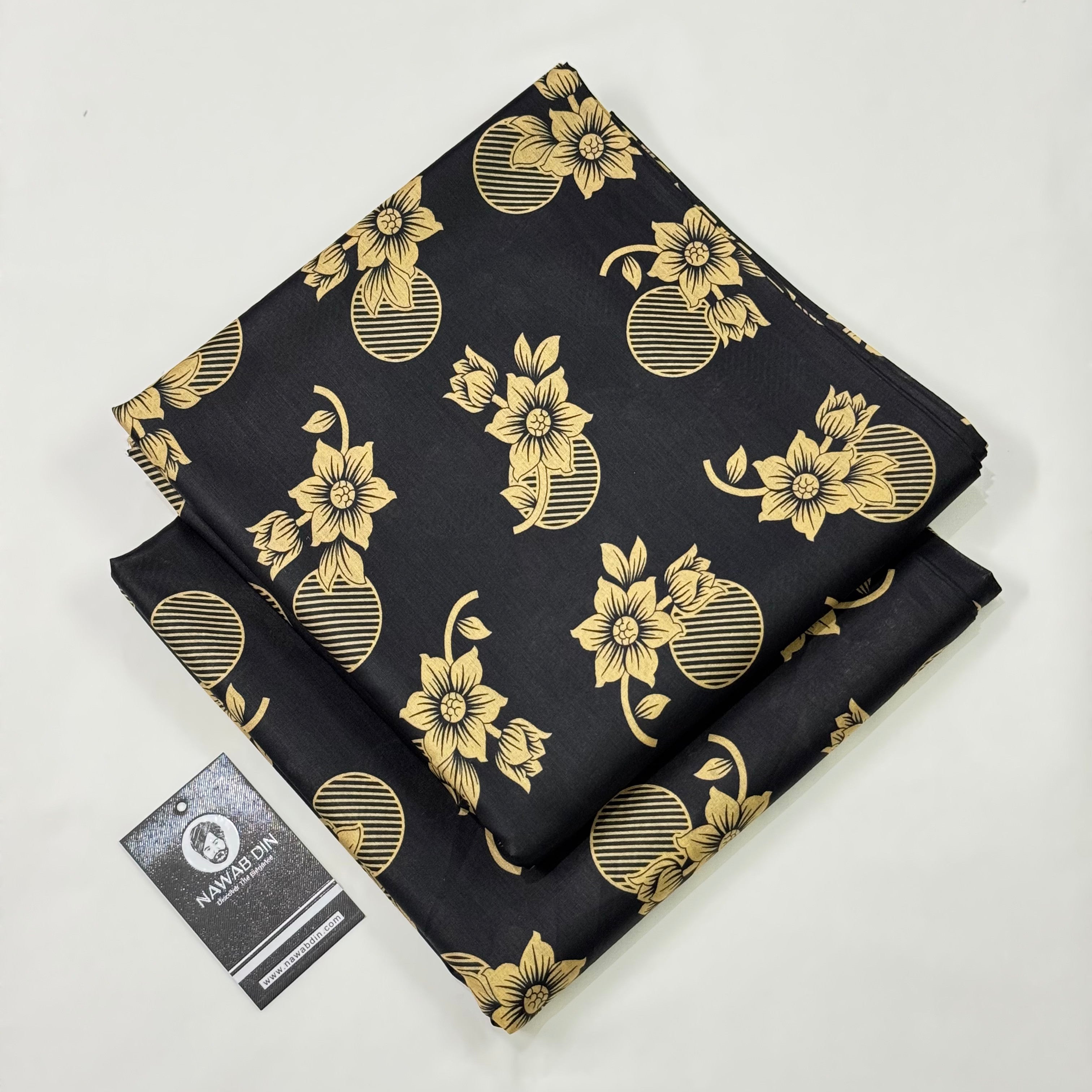 2 Pc Lawn All Over Print - Nawab Din