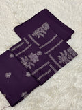 2PC Dhanak Embroidered Suit