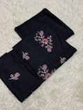 2PC Dhanak Embroidered Suit
