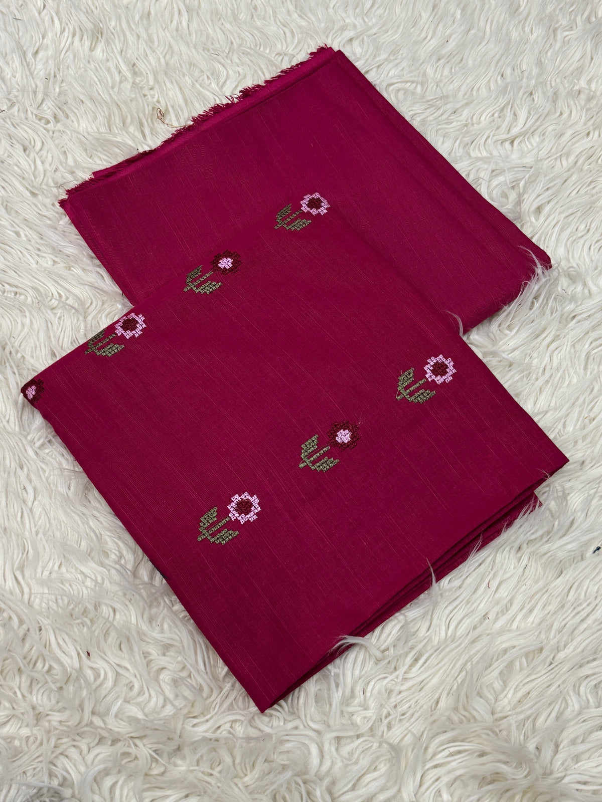 2PC Khaddar Embroidered Suit
