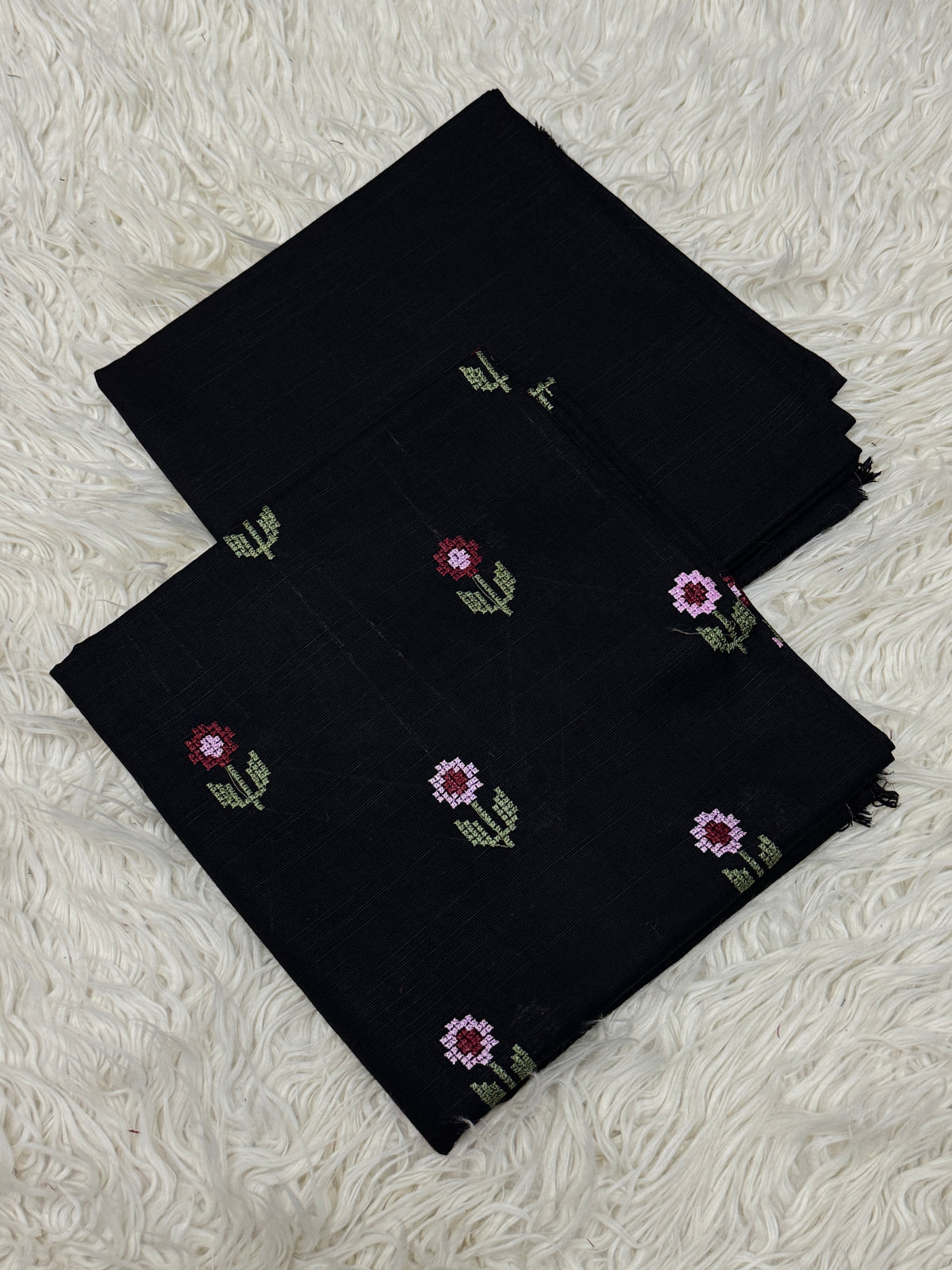 2PC Khaddar Embroidered Suit