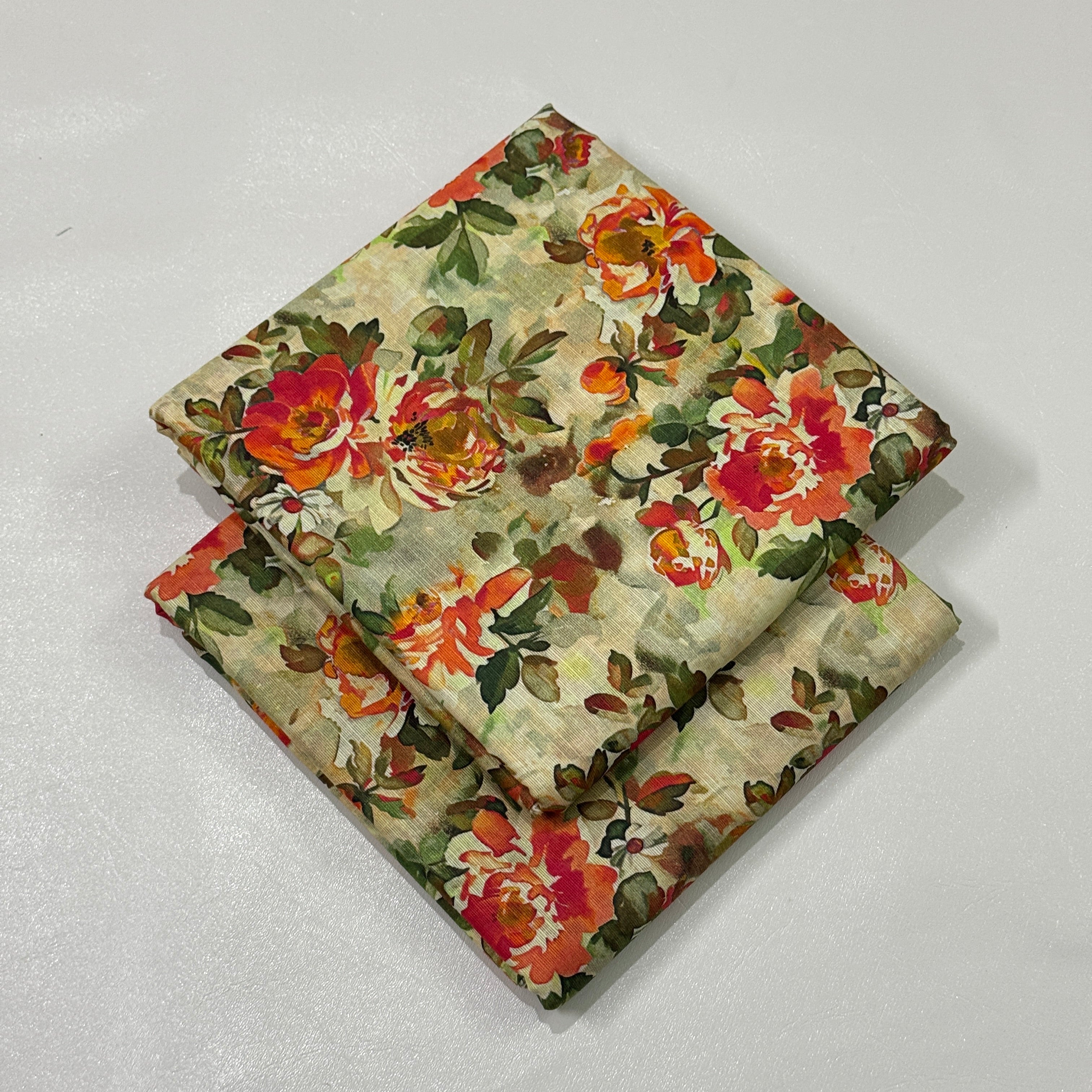 2 Pc Light Khaddar Suit