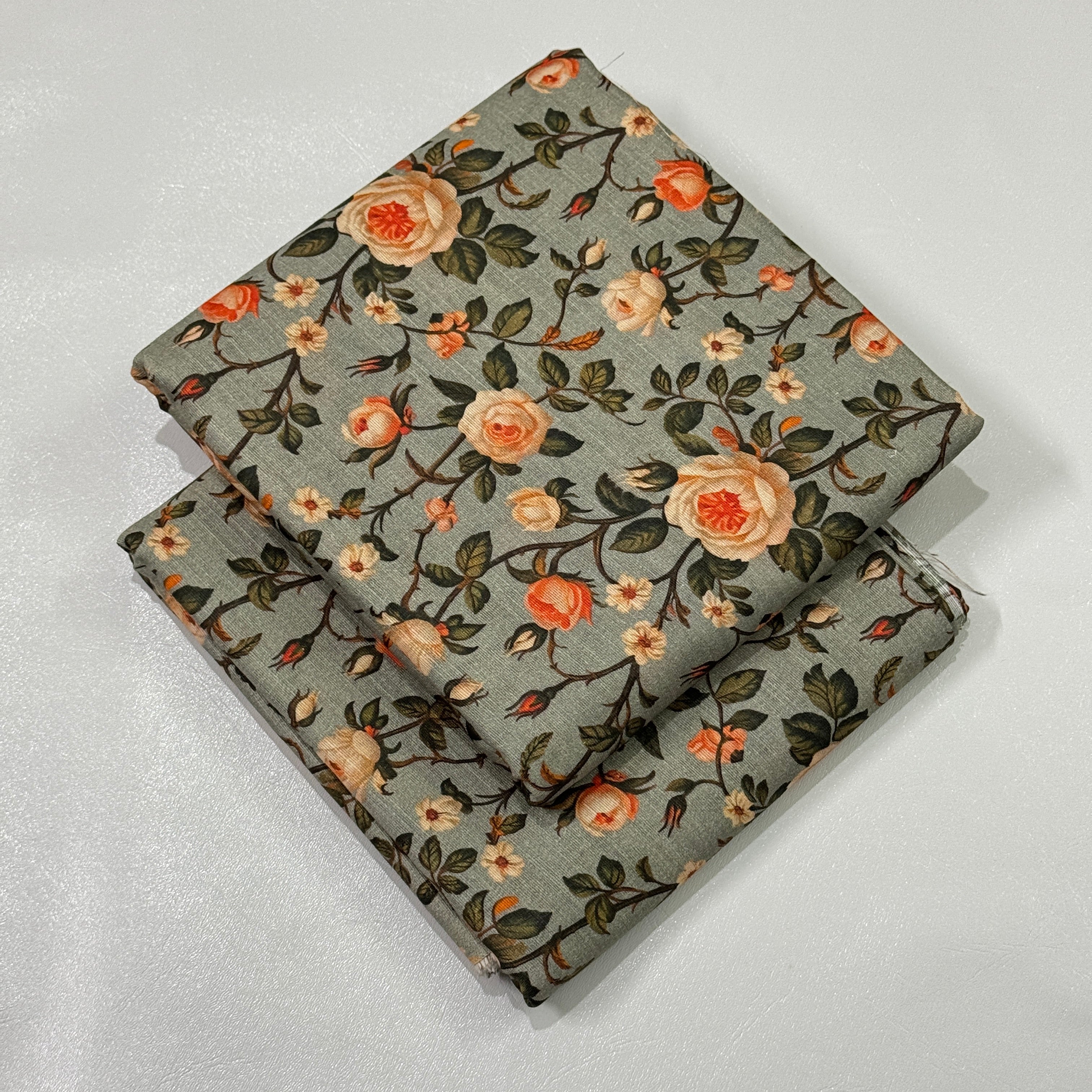 2 Pc Light Khaddar Suit