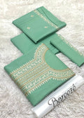 Bareeze 3Pc Lawn Embroidered Suit