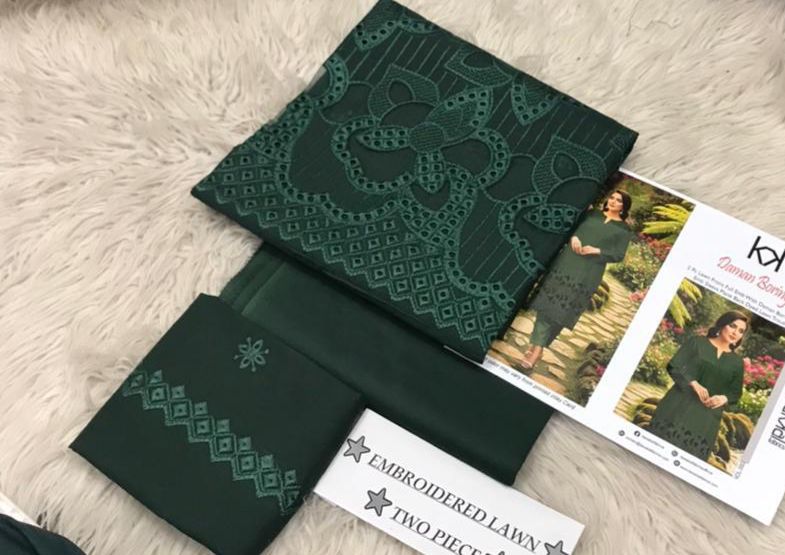 Tawakkal 2Pc Lawn Boring Embroidery Suit