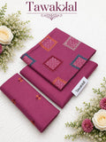 2PC Dhanak Embroidered Suit