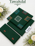 2PC Dhanak Embroidered Suit
