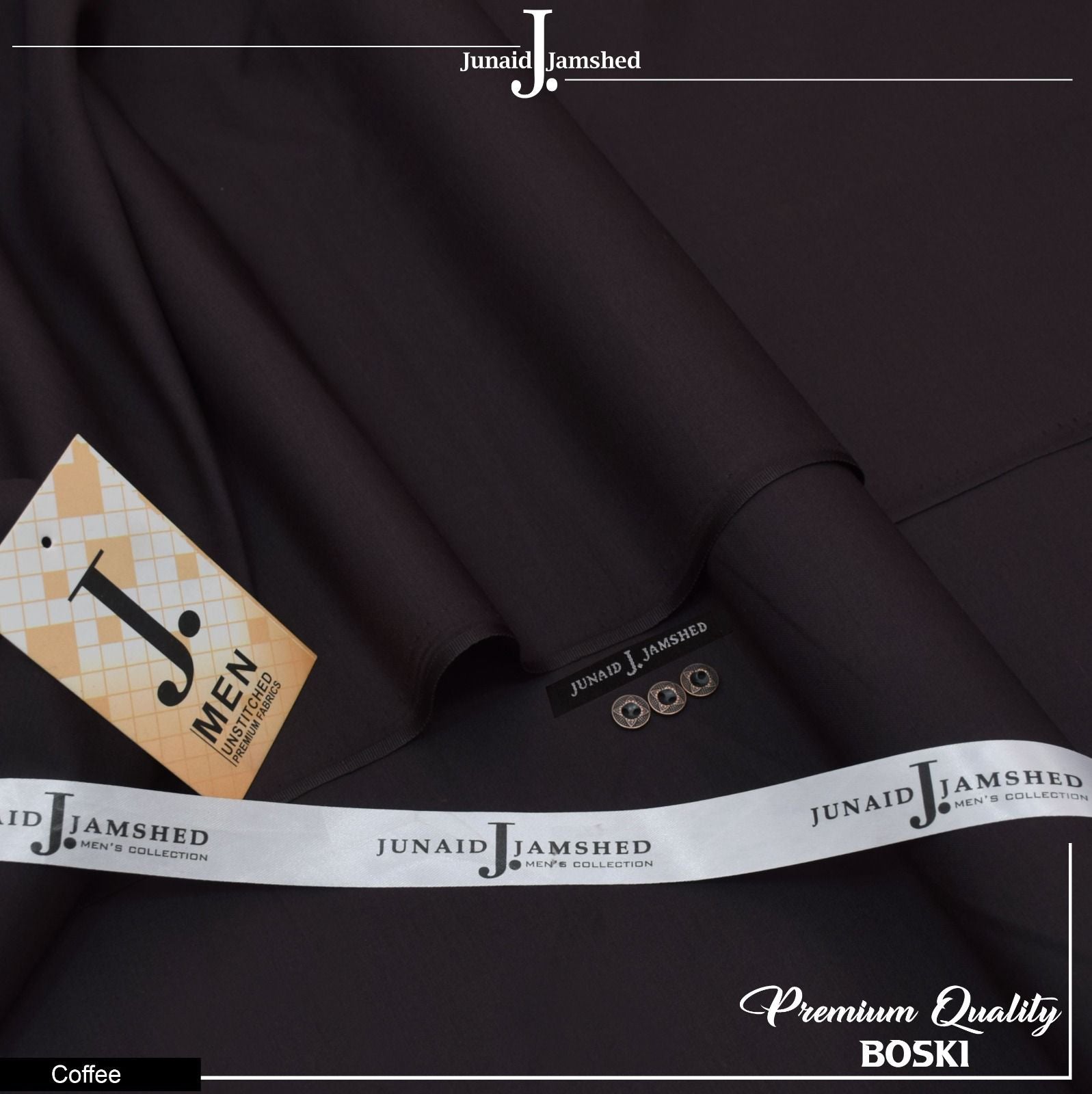 Italian Boski – 4 Season Unstitched Men's Suit (4 Meter)