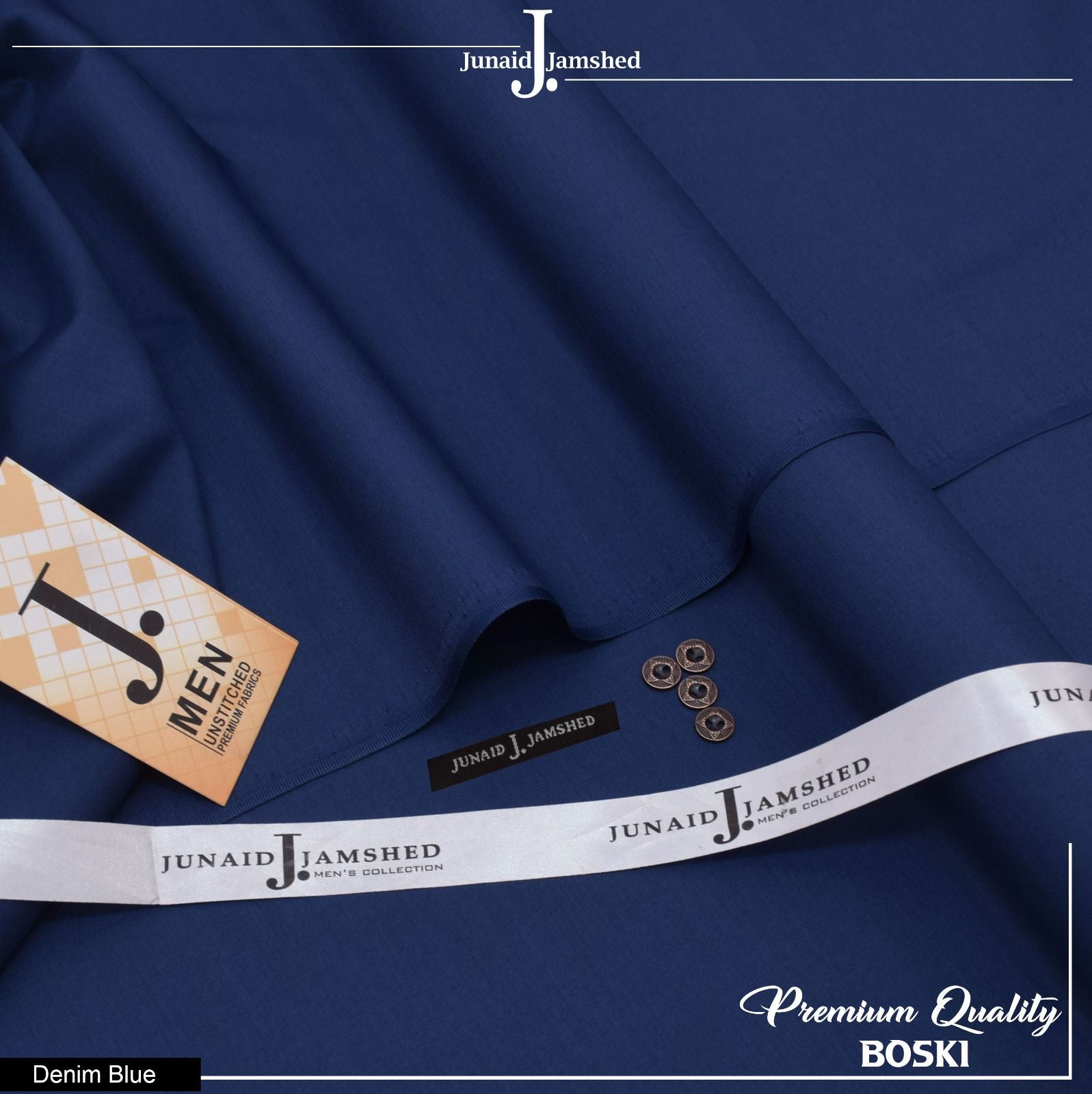 Italian Boski – 4 Season Unstitched Men's Suit (4 Meter)