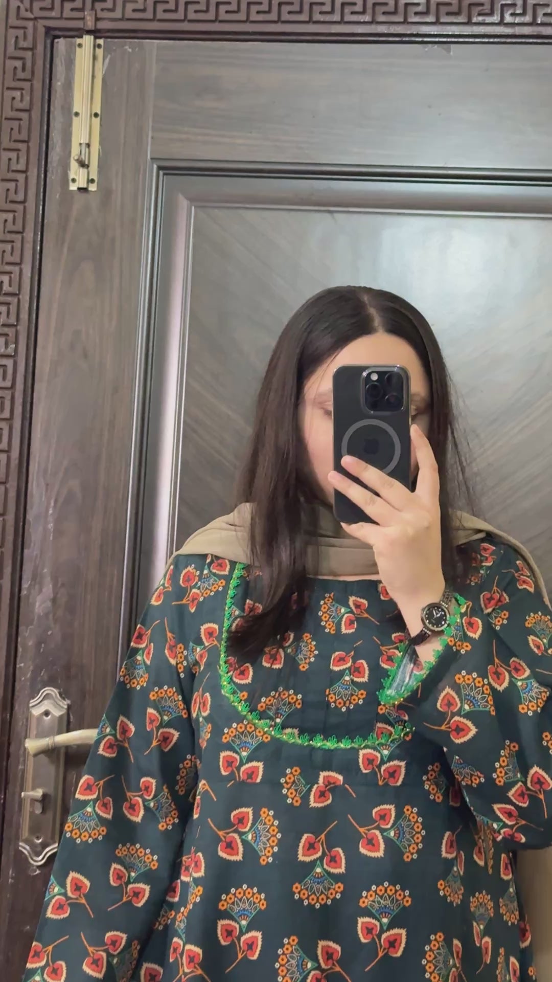 2 Piece - Printed Light Khaddar Stitched Suit